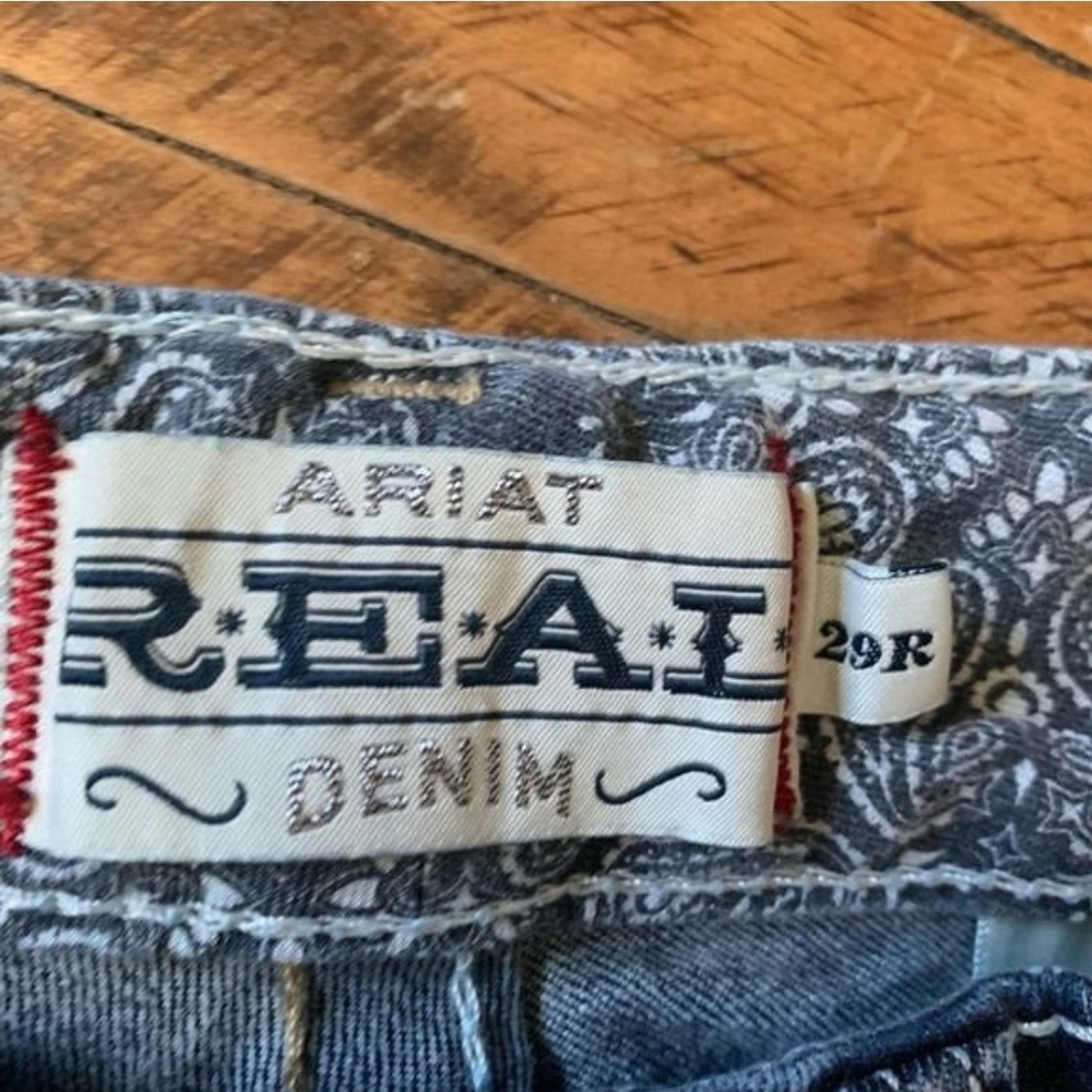 Women’s Blue Bootcut Jeans - Picture 3 of 6